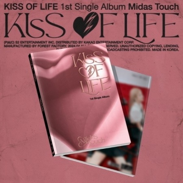 뮤직브로샵,KISS OF LIFE - 싱글 1집 [Midas Touch] (Photobook Ver.)