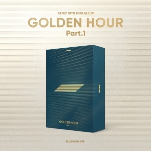 뮤직브로샵,에이티즈 (ATEEZ) - 미니 10집 [GOLDEN HOUR : Part.1] BLUE HOUR VER.