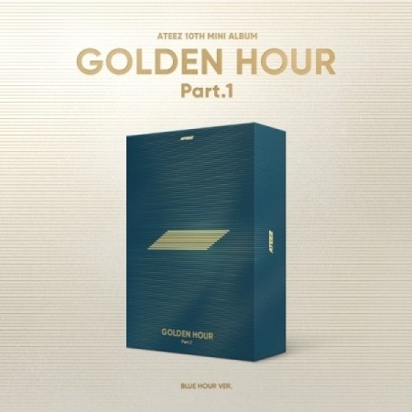 뮤직브로샵,에이티즈 (ATEEZ) - 미니 10집 [GOLDEN HOUR : Part.1] BLUE HOUR VER.