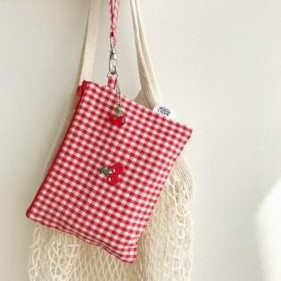 Cherry strap pouch
