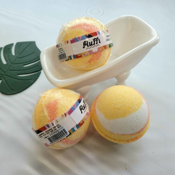 뮤직브로샵,[플러피] 버블바스붐 쥬이시칵테일  fluffi bubble bathbomb Juicy coctail