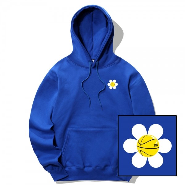 뮤직브로샵,SMALL DAISY LOGO 후드티 - 8컬러