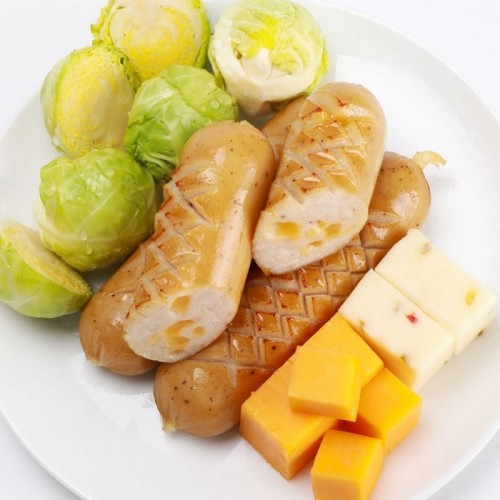 인생닭 닭가슴살 소시지 치즈맛 100g 10팩