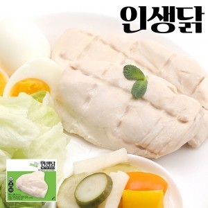 인생닭 저염 스팀 닭가슴살 오리지널 200g 5팩