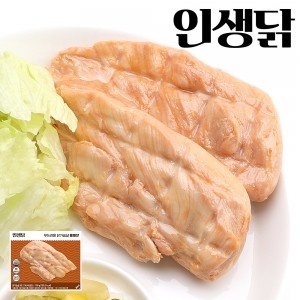 인생닭 부드러운 닭가슴살 훈제맛 100g 10팩