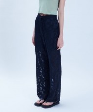 Jacquard Floral Pants