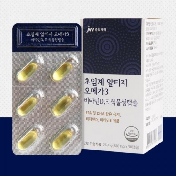 뮤직브로샵,초임계알티지 오메가3 (식물성캡슐) 중외제약 880mg x 30c