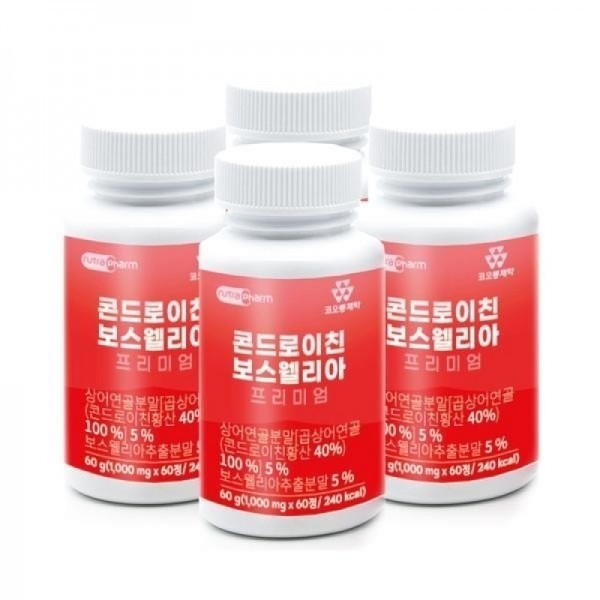 뮤직브로샵,코오롱제약 콘드로이친 보스웰리아 프리미엄 1,000mg x 60정