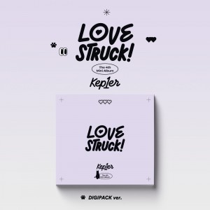 케플러 (Kep1er) - LOVESTRUCK! (4TH 미니앨범) DIGIPACK Ver. [9종 중 랜덤 1종]